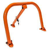 Парковочный барьер блокиратор парковочного места с замком